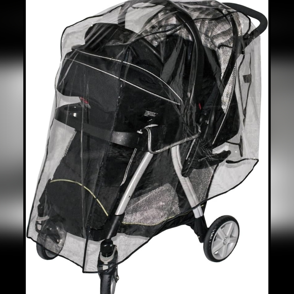 Black Stroller Sun Cover